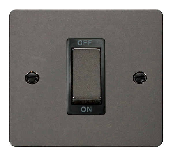 Scolmore FPBN500BK Define Black Nickel Ingot 1g 45a Dp Switch Bk  Scolmore - Sparks Warehouse