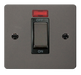 Scolmore FPBN501BK Define Black Nickel Ingot 1g 45a Dp Switch Neon Bk  Scolmore - Sparks Warehouse