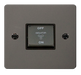 Scolmore FPBN520BK Define - Flat Plate Triple Pole Fan Isolator Switch - Black Nickel Define Scolmore - Sparks Warehouse