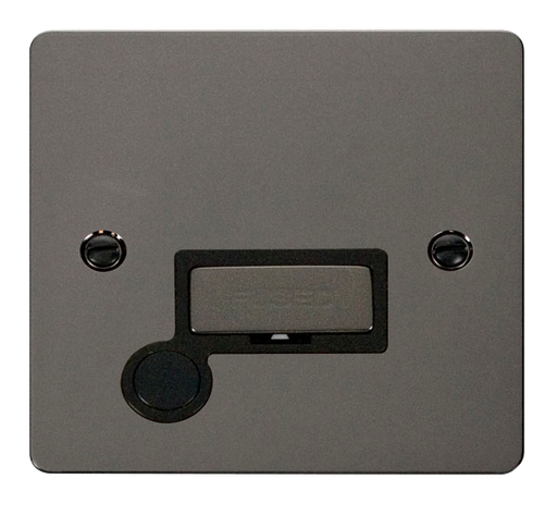 Scolmore FPBN550BK Define Black Nickel Flat Pl Ingot Spur +  Scolmore - Sparks Warehouse