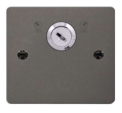 Scolmore FPBN660 Define Black Nickel 20a Dp Lockable Switch Define Bn  Scolmore - Sparks Warehouse