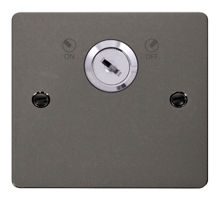 Scolmore FPBN660 Define Black Nickel 20a Dp Lockable Switch Define Bn  Scolmore - Sparks Warehouse
