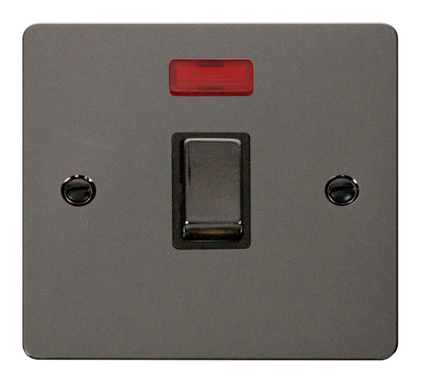 Scolmore FPBN723BK Define Black Nickel Flat Plate Ingot 20a 1g Dp Sw W/o F/o+ne  Scolmore - Sparks Warehouse