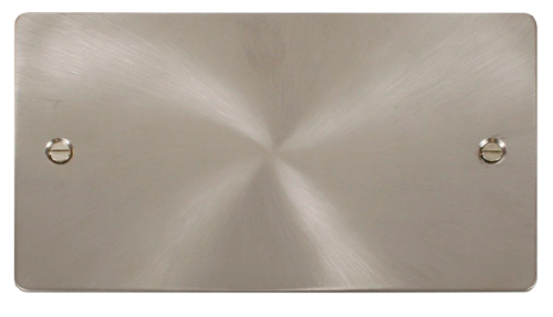 Scolmore FPBS061 - 2 Gang Blank Plate Define Scolmore - Sparks Warehouse