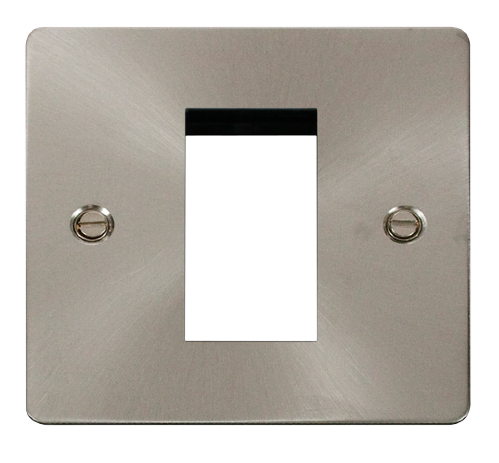 Scolmore FPBS310 - 1 Gang Plate - 1 Aperture Define Scolmore - Sparks Warehouse