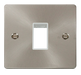 Scolmore FPBS401WH Minigrid 1-6 Gang Plates Single Switch Plate1 Gang Aperture  Scolmore - Sparks Warehouse