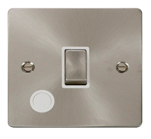 Scolmore FPBS522WH Define Brushed Stainless Flat Pl Ingot 1g Sw+  Scolmore - Sparks Warehouse