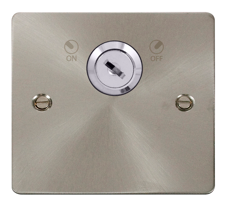 Scolmore FPBS660 Define Brushed Stainless 20a Dp Lockable Switch Define Bs  Scolmore - Sparks Warehouse