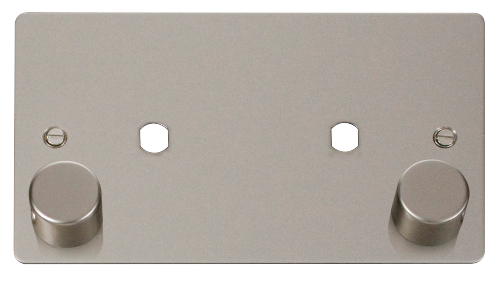 Scolmore FPPN186 - 2 Gang Plate 2 Module (1630W Max) Define Scolmore - Sparks Warehouse