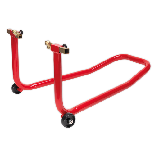 Sealey - FPS1 Universal Front Wheel Stand with Lifting Pin Supports Motorcycle Tools Sealey - Sparks Warehouse