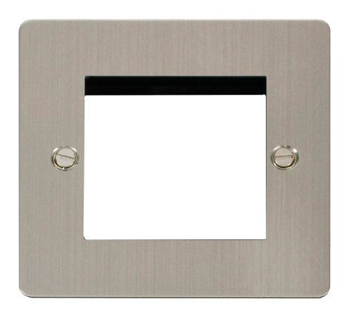 Scolmore FPSS311 - 1 Gang Plate - 2 Apertures Define Scolmore - Sparks Warehouse