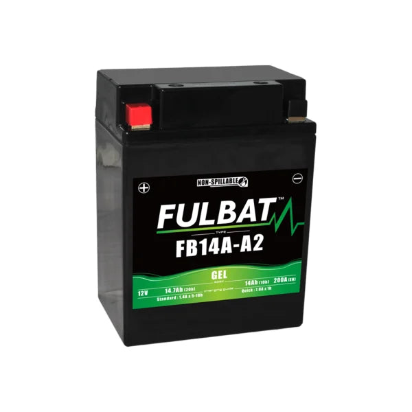 FULBAT - FB14A-A2 GEL FULBAT MOTORCYCLE BATTERY 12V 14AH