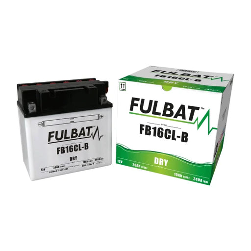 FULBAT - FB16CL-B FULBAT MOTORCYCLE BATTERY 12V 19AH
