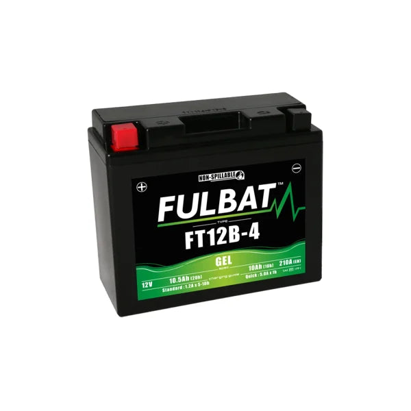 FULBAT - FT12B-4 GEL FULBAT MOTORCYCLE BATTERY 12V 10AH