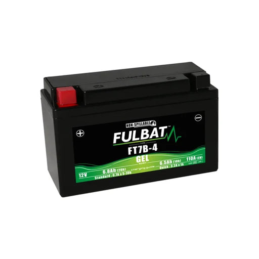 FULBAT - FT7B-4 GEL FULBAT MOTORCYCLE BATTERY 12V 6.5AH