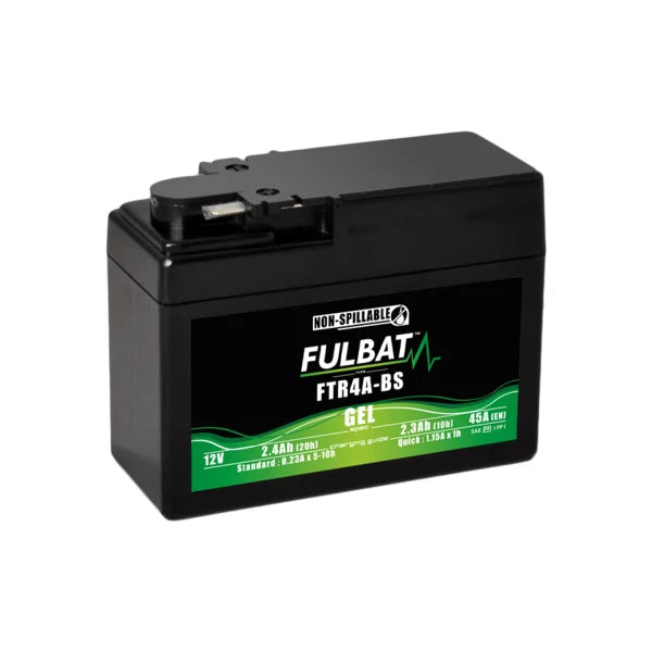 FULBAT - FTR4A-BS FULBAT MOTORCYCLE BATTERY 12V 2.3AH