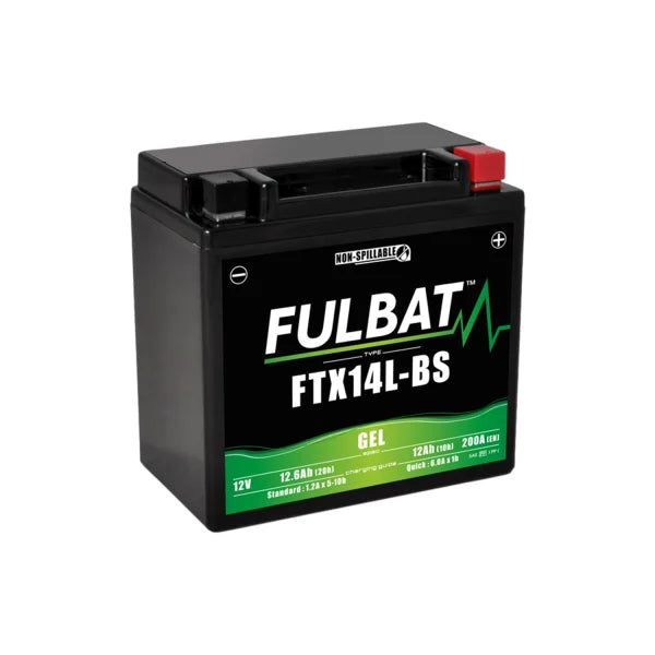 FULBAT - FTX14L-BS FULBAT MOTORCYCLE BATTERY 12V 12AH