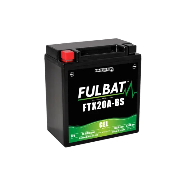 FULBAT - FTX20CH-BS FULBAT MOTORCYCLE BATTERY 12V 18AH