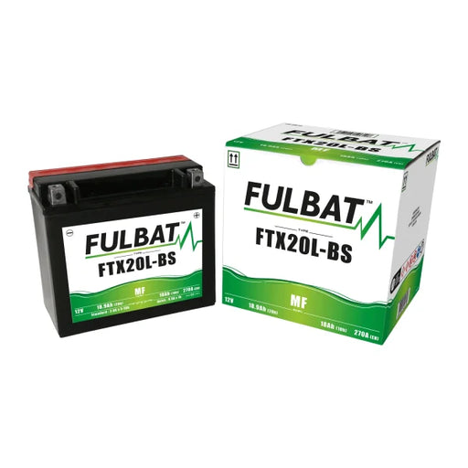 FULBAT - FTX20L-BS FULBAT MOTORCYCLE BATTERY 12V 18AH