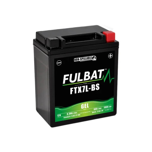 FULBAT - FTX7L-BS GEL FULBAT MCYCLE BATTERY 12V 6AH