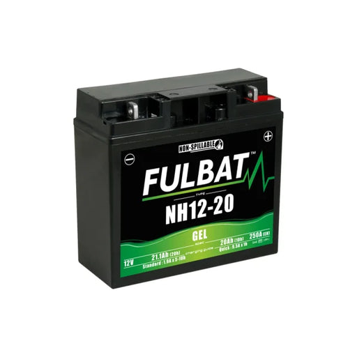 FULBAT - NH12-20 GEL FULBAT M/CYC BATT 12V 20AH (GEL12-20)
