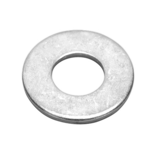 Sealey - FWC614 Flat Washer M6 x 14mm Form C BS 4320 Pack of 100 Consumables Sealey - Sparks Warehouse