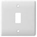 BG Nexus G81 Nexus Moulded 1 Gang White Front Plate - BG - sparks-warehouse