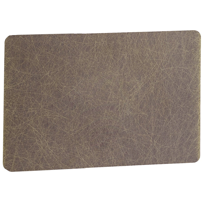 Screwless Antique Brass Blank Plate - 2 Gang - The Georgian Caradok - Georgian - Antique Brass Caradok - Sparks Warehouse