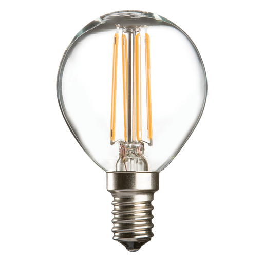 Knightsbridge GB4SESC 230V 4W LED 45mm Golf Ball SES Clear LED Light Bulbs Knightsbridge - Sparks Warehouse
