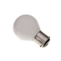 Golf Ball 40w Ba22d/BC 240v White Light Bulb - 45mm