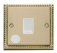 Scolmore GCBR022WH - 20A 1 Gang DP Switch With Flex Outlet - White Deco Scolmore - Sparks Warehouse