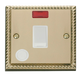 Scolmore GCBR023WH - 20A 1 Gang DP Switch With Flex Outlet And Neon - White Deco Scolmore - Sparks Warehouse