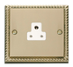 Scolmore GCBR039WH - 2A Round Pin Socket Outlet - White Deco Scolmore - Sparks Warehouse