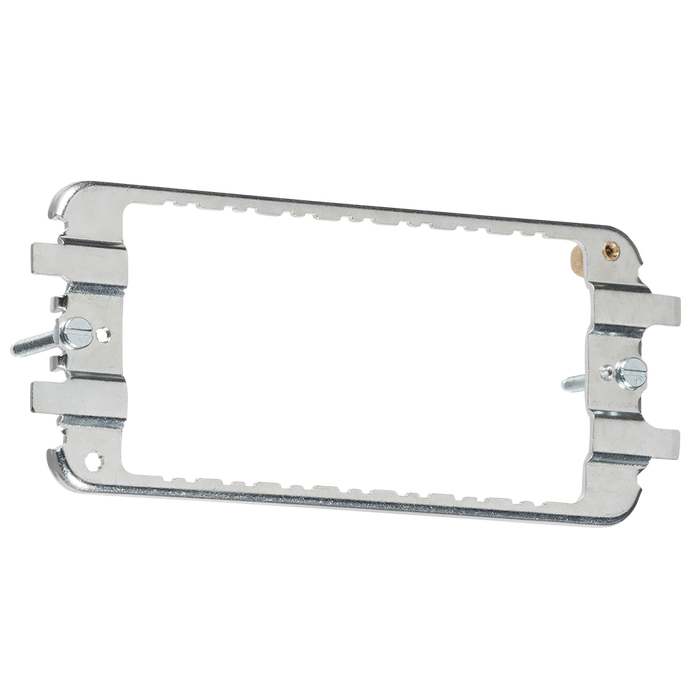 Knightsbridge GDF002F 3-4 Gang Grid Mounting Frame For Flat Plate Raised Edge and Metal clad Frame Knightsbridge - Sparks Warehouse