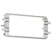Knightsbridge GDF002F 3-4 Gang Grid Mounting Frame For Flat Plate Raised Edge and Metal clad Frame Knightsbridge - Sparks Warehouse