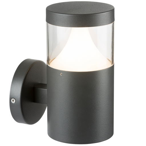 Knightsbridge GDL1 230V IP54 GU10 wall light with cone effect polycarbonate diffuser Outdoor Wall Lights Knightsbridge - Sparks Warehouse