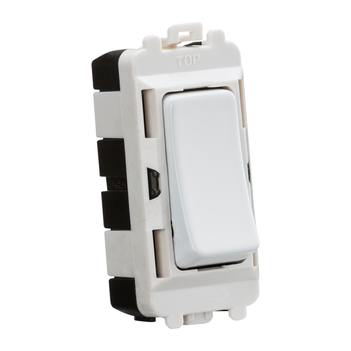 Knightsbridge GDM002MW 20AX DP grid module - matt white Knightsbridge Grid Knightsbridge - Sparks Warehouse