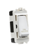 Knightsbridge GDM020MW 20AX 10A Fan Isolator Module Matt White Knightsbridge Grid Knightsbridge - Sparks Warehouse