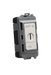 Knightsbridge GDM021BC 20AX 10A Fan Isolator Key Module - brushed chrome Knightsbridge Grid Knightsbridge - Sparks Warehouse