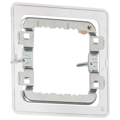 Knightsbridge GDS001F Grid Frame for Screwless Range 1 or 2 Gang Knightsbridge Grid Knightsbridge - Sparks Warehouse