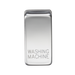 Knightsbridge GDWASHPC Switch cover "marked WASHING MACHINE" - polished chrome Knightsbridge Grid Knightsbridge - Sparks Warehouse