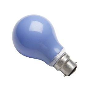 Narva GLS 25w B22d/BC 240v  Blue Light Bulb