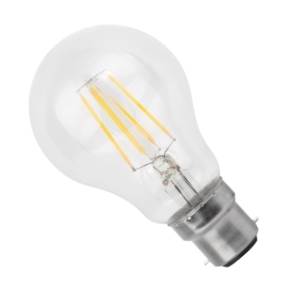 240v 4.8w BC Filament LED GLS 2700°K 470lm - 146376 - Megaman LED Lighting Megaman - Sparks Warehouse