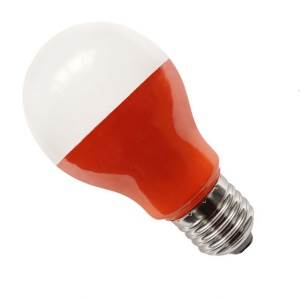 Bell Lighting 05746 110/240v 5w E27 LED A60 AMBER Non Dimmable- Bell - 60005 LED Lighting Bell - Sparks Warehouse