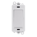 Scolmore GM2002PW -  20AX 2 Way Switch Module - White GridPro Scolmore - Sparks Warehouse