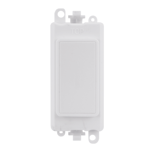 Scolmore GM2008PW - Blank Module - White GridPro Scolmore - Sparks Warehouse