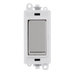 Scolmore GM2028PWCH -  20AX Intermediate Switch Module - White - Polished Chrome GridPro Scolmore - Sparks Warehouse