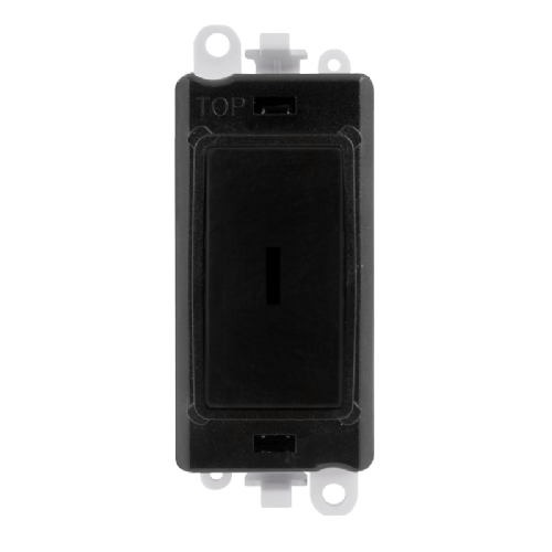 Scolmore GM2046BK - 20AX Double Pole Keyswitch Module - Black GridPro Scolmore - Sparks Warehouse