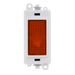 Scolmore GM2081PW -  240V~ Amber Indicator Module - White GridPro Scolmore - Sparks Warehouse
