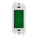 Scolmore GM2082PW -  240V~ Green Indicator Module - White GridPro Scolmore - Sparks Warehouse